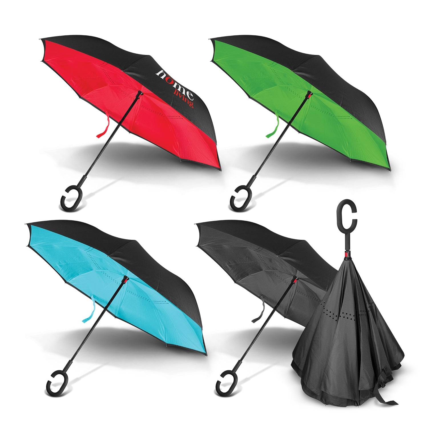 Stay Dry Inverted Umbrella(SUM-15T) - greenpac.com.au