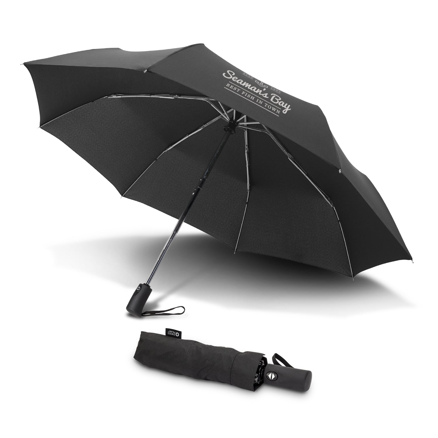 Premium Swiss Peak Foldable Umbrella(SUM-17T) - greenpac.com.au