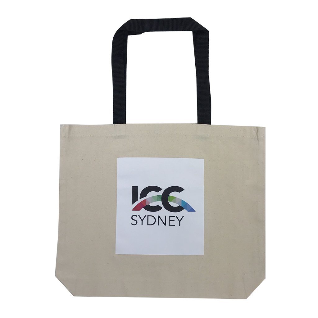 Coloured Handle Cotton Tote Bag(CB-23) - greenpac.com.au