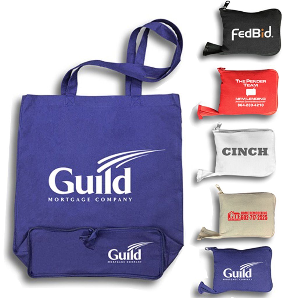 Stock Calico Fold Up Bag(SCB-23D) - greenpac.com.au