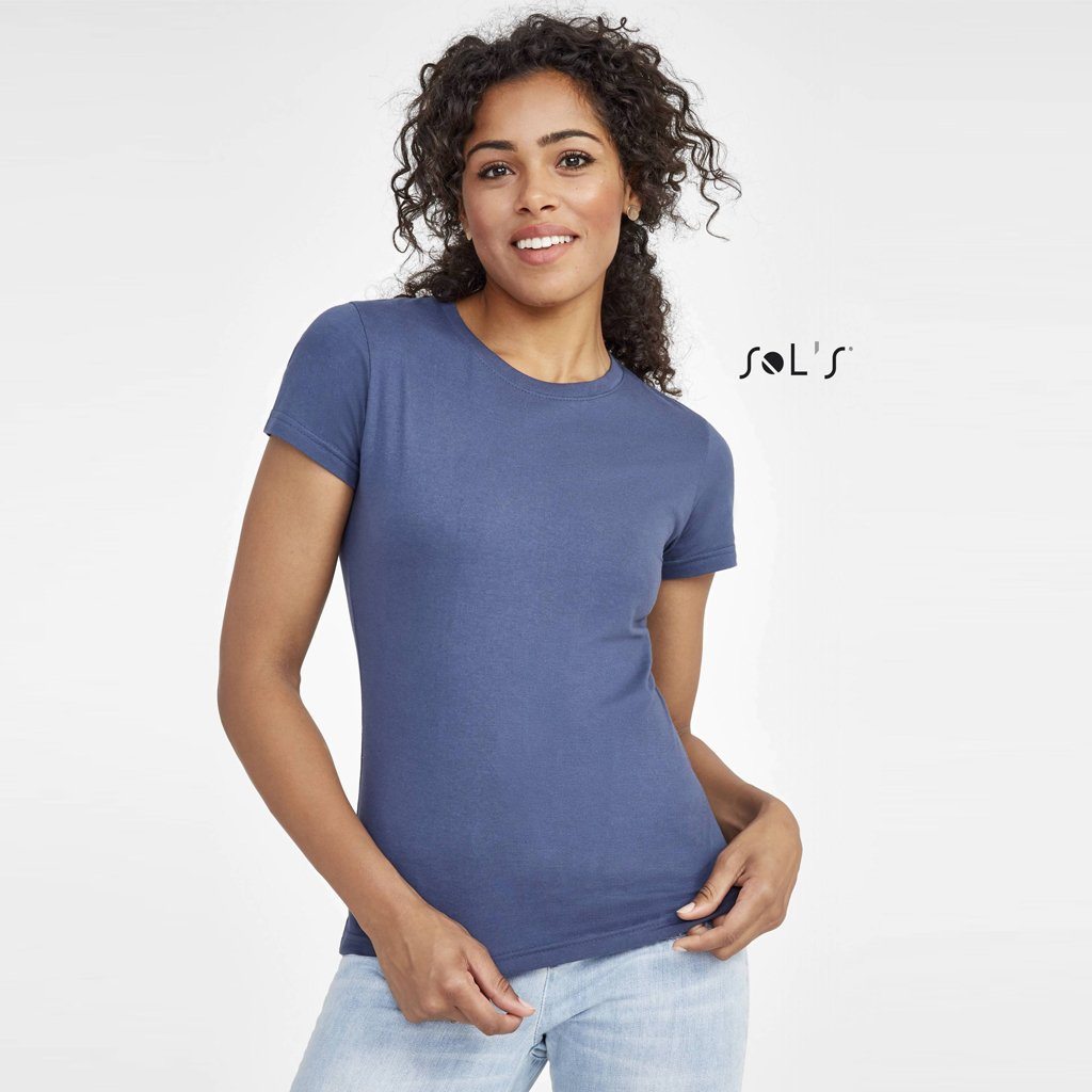 SOLS Womens T-Shirt(SCT-09T) - greenpac.com.au