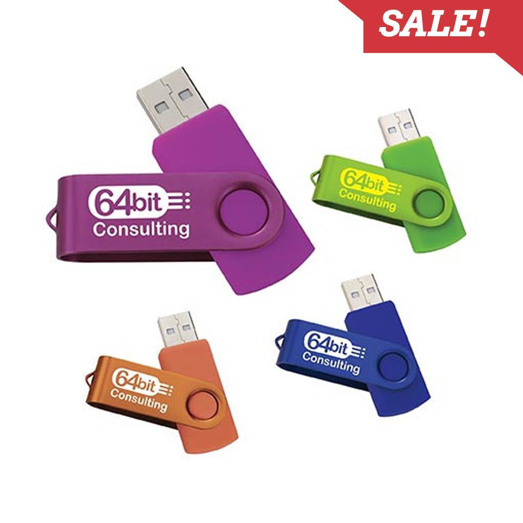 Two Tone Folding USB 2.0 Flash Drive(SUSB-09) - greenpac.com.au
