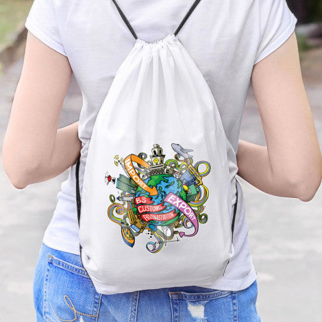 Stock Vivid PP Drawstring Backpack(SNB-130T)