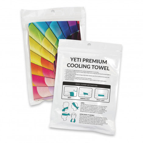 Yeti Premium Cooling Towel - Full Covered  Print(SOD-53T)