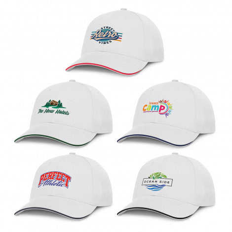 Premium Cotton Swift Cap - White(SHW-20T)