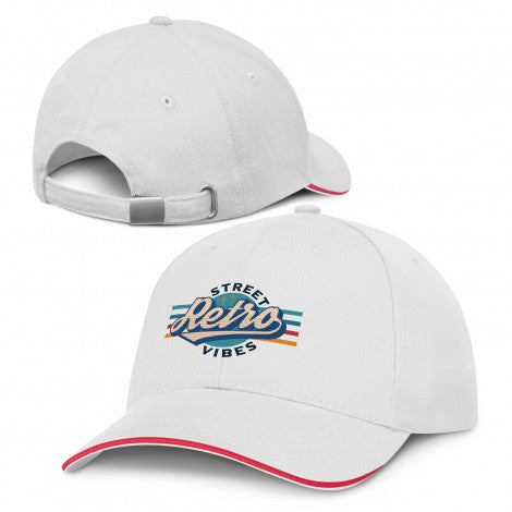 Premium Cotton Swift Cap - White(SHW-20T)