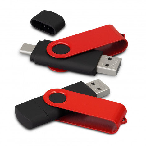 Dual 16GB Flash Drive(SUSB-17T)