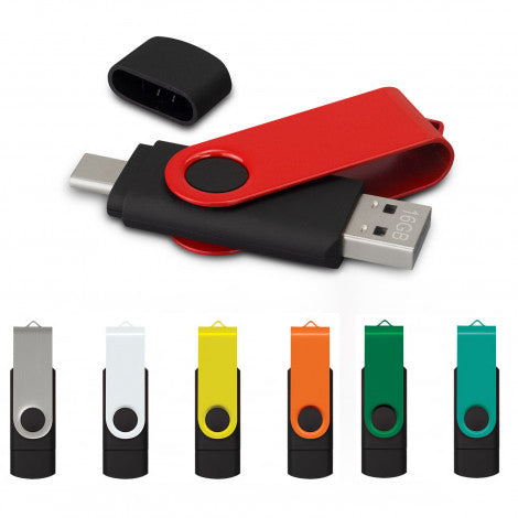 Dual 16GB Flash Drive(SUSB-17T)