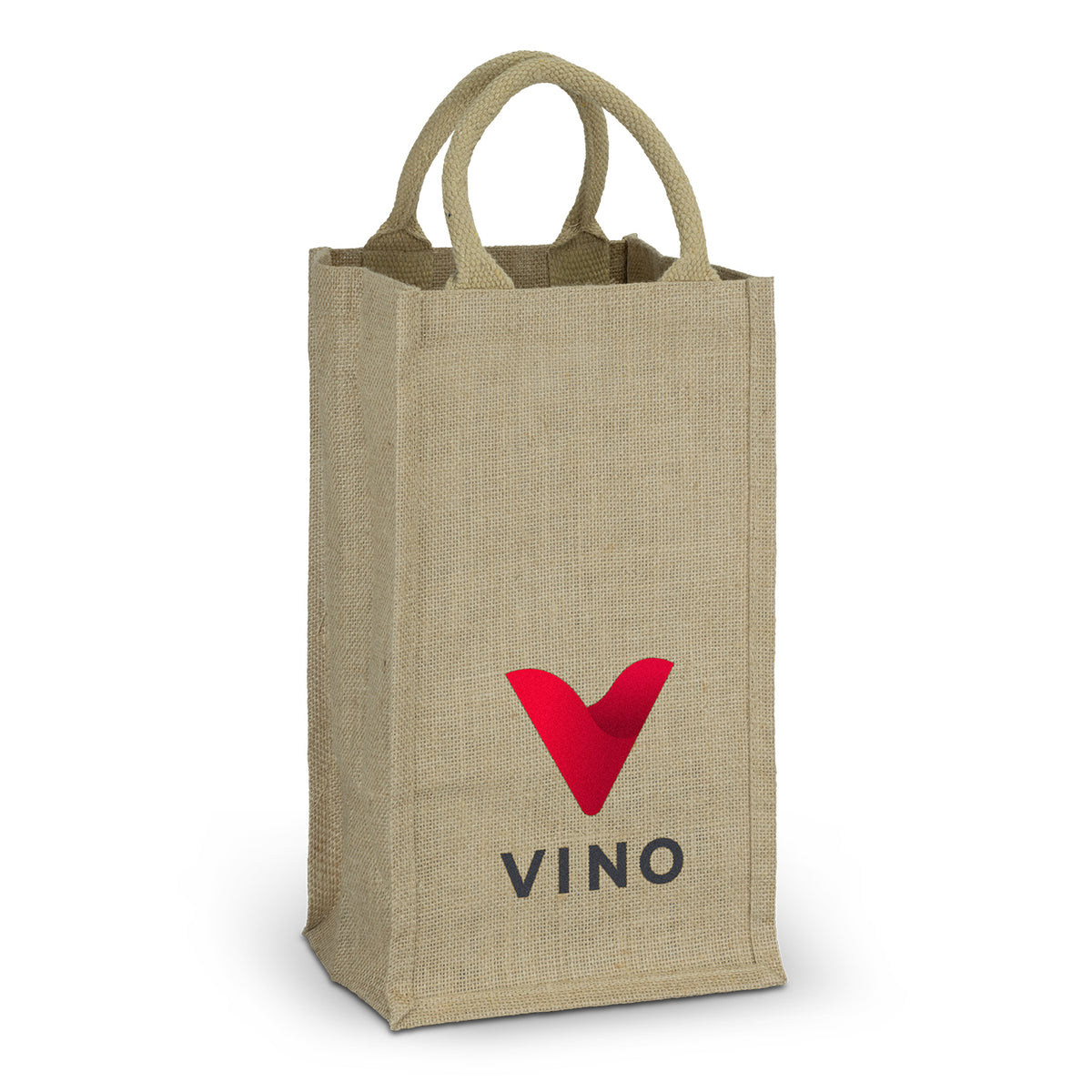 Stock Jute Four Bottle Wine Bag(SJB-36T)