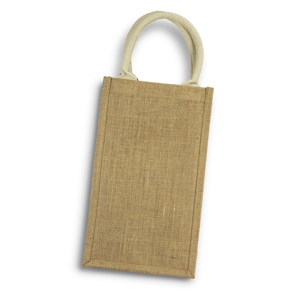 Stock Jute Double Wine Carrier With PVC(SJB-35T)