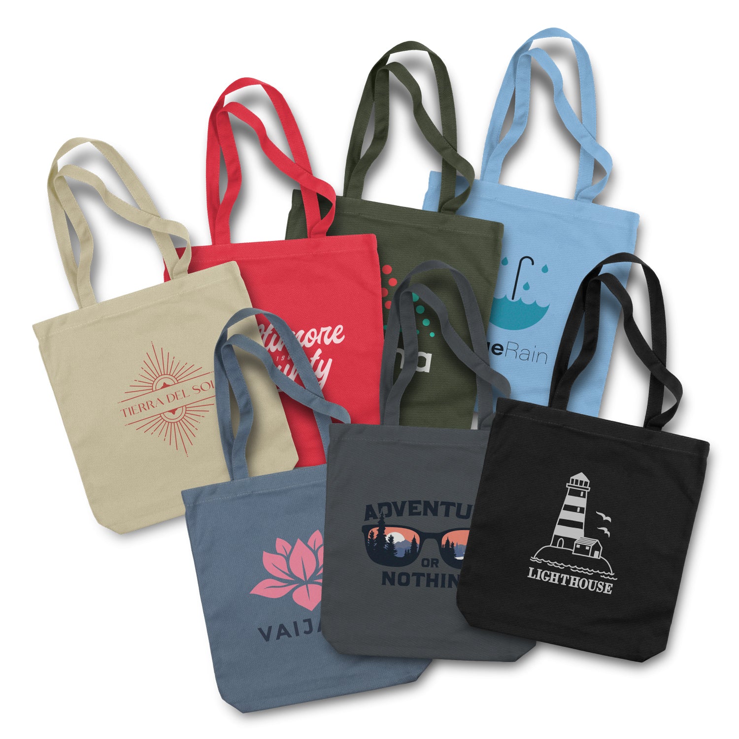 Stock Canvas Tote Bags-Portrait(SCB-63T)