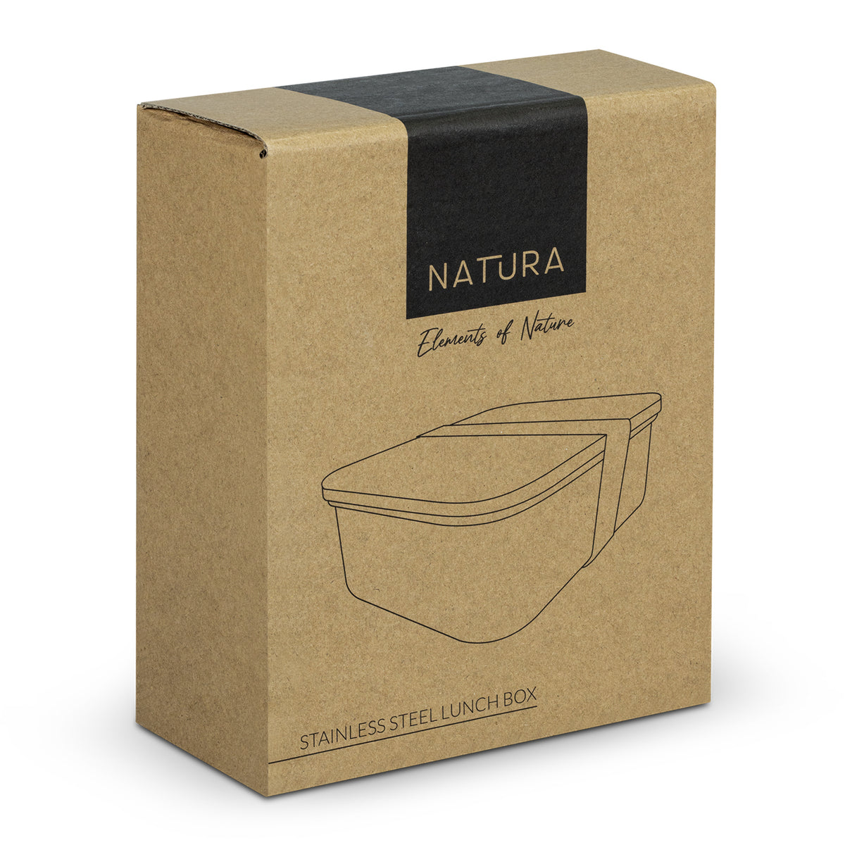 NATURA Stainless Steel Lunch Box (SHL-07T)