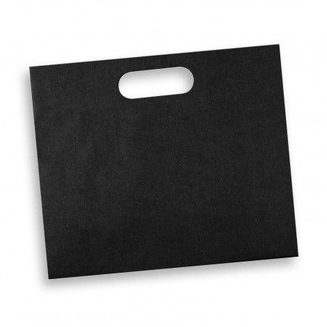Stock Kraft Die Cut Handle Paper Bag Landscape-Large (SKP-19T)