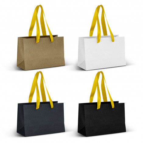 Stock Kraft Ribbon Handle Paper Bag-Small (SKP-21T)