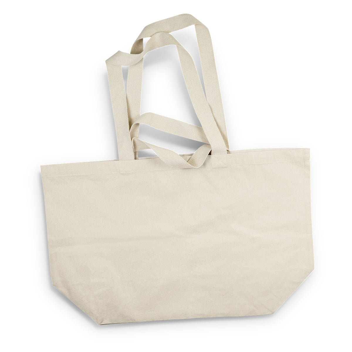 Stock Double Handles Cotton Tote Bag  (SCB-77T)