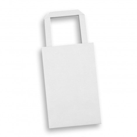 Stock Small Flat Handle Paper Bag Portrait (SKP-25T)