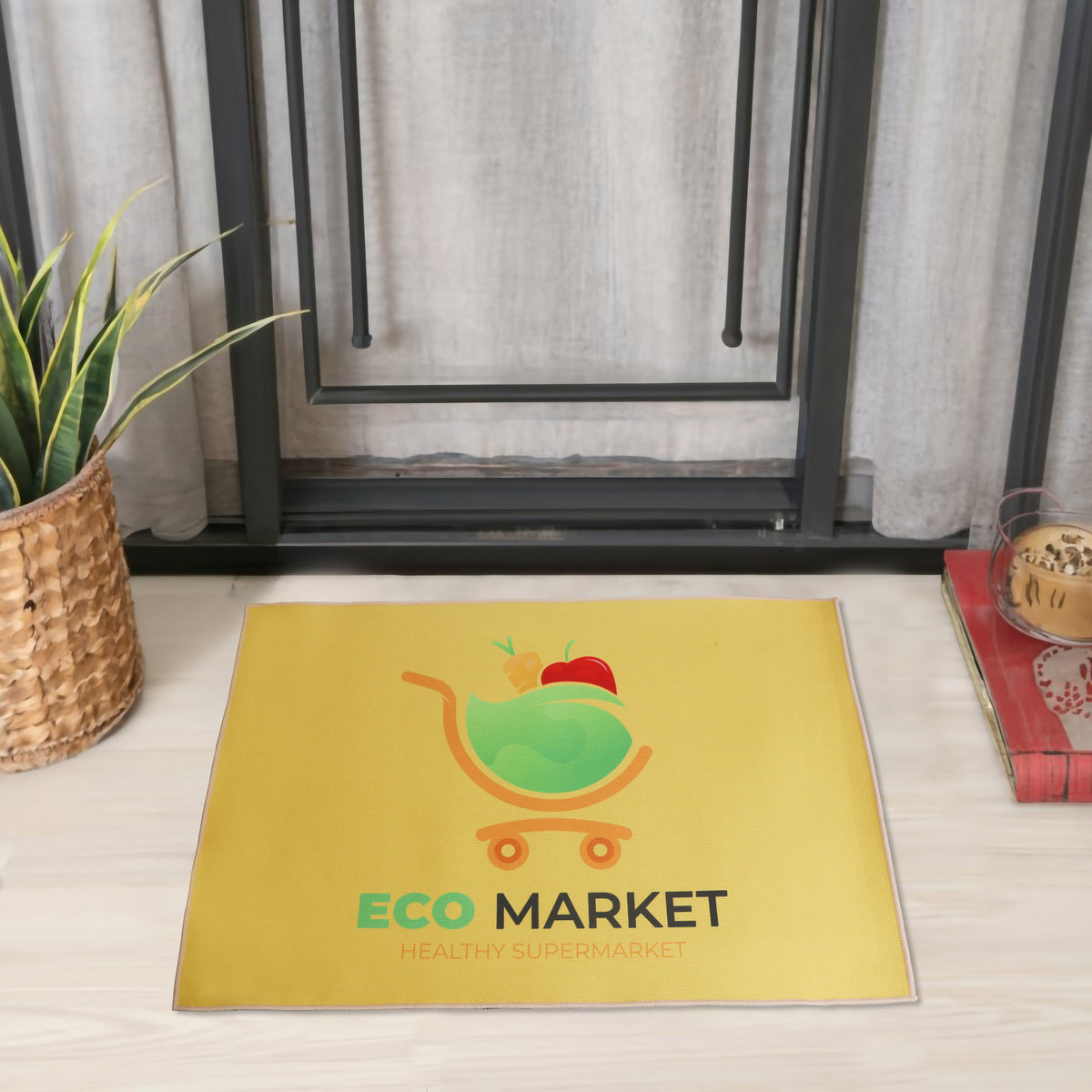 Polyester  Logo Floor Mat(BP-16P)