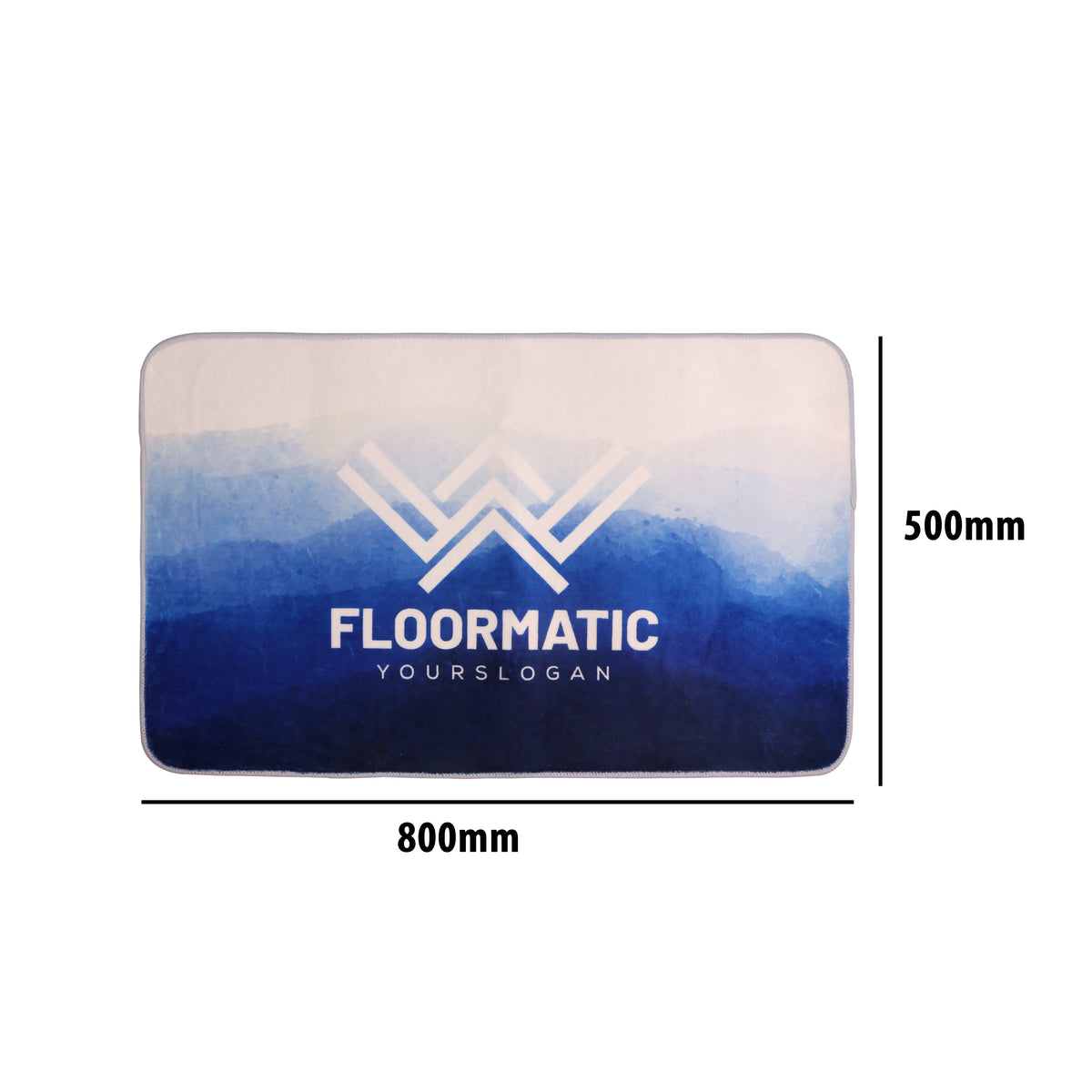 Flannel Logo Floor Mat(BP-17P)