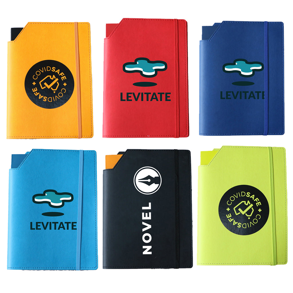 BIC Leatherette A5 Cover &amp; Notebook (SNBS-55H)