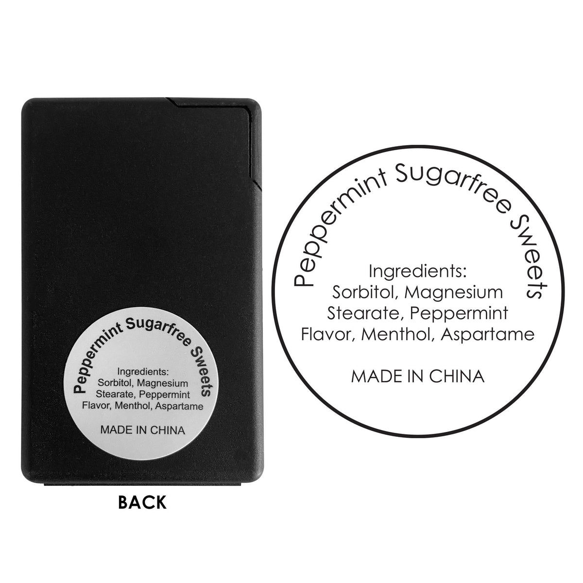 Sugar Free Mint Card (ST-21D)