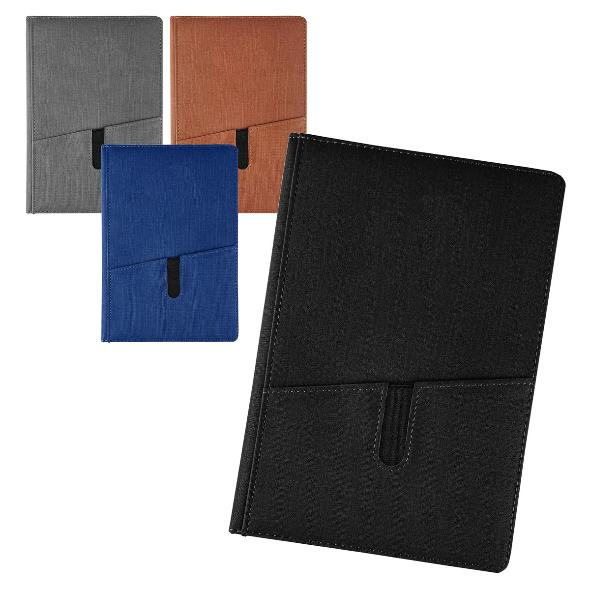 Isaly Notebook With Phone Pouch (SNBS-53D)