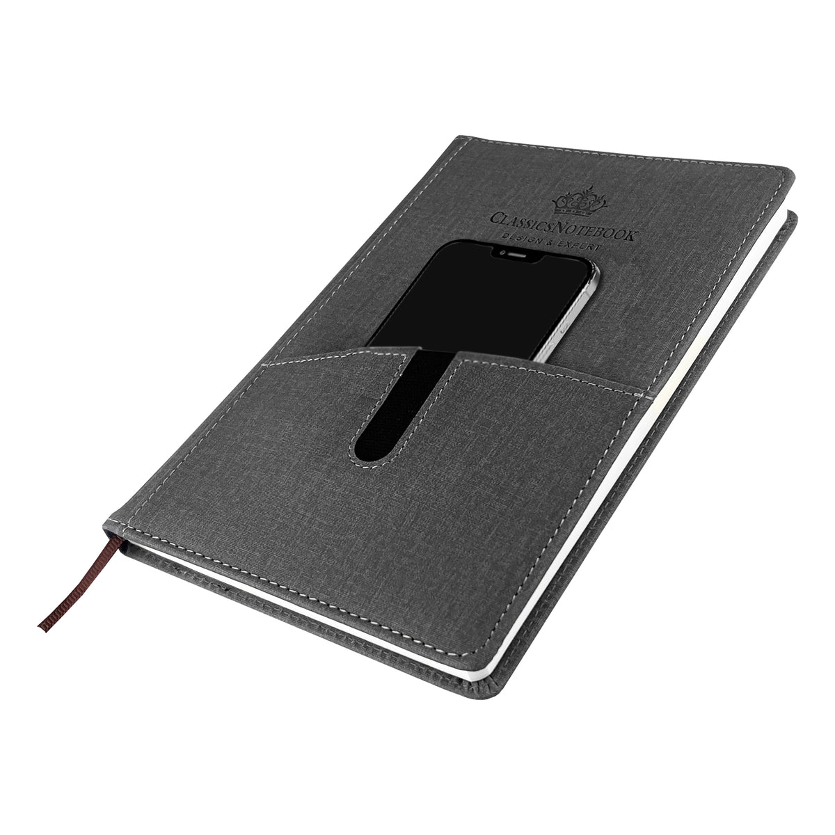 Isaly Notebook With Phone Pouch (SNBS-53D)