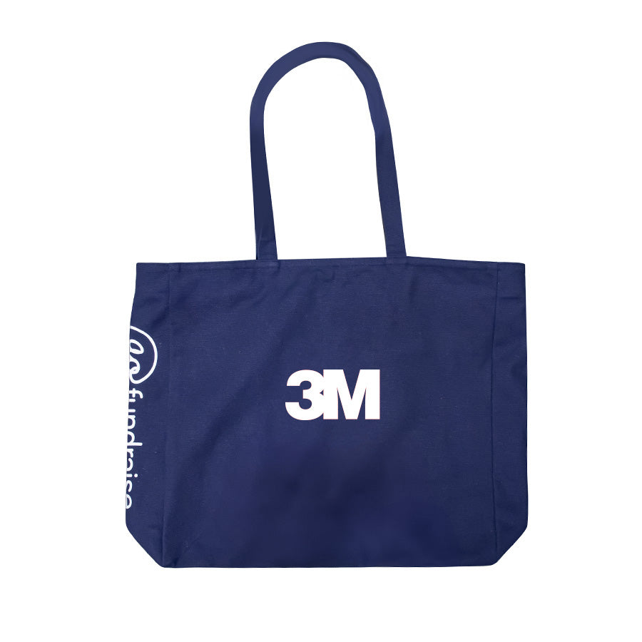 Stock Recycled Cotton-Poly Shopping Bag (SCB-78H)