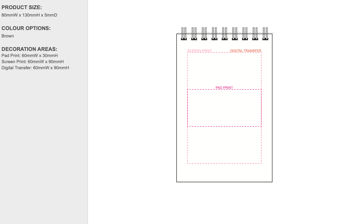 Handy Spiral NoteBook(SNBS-65D)