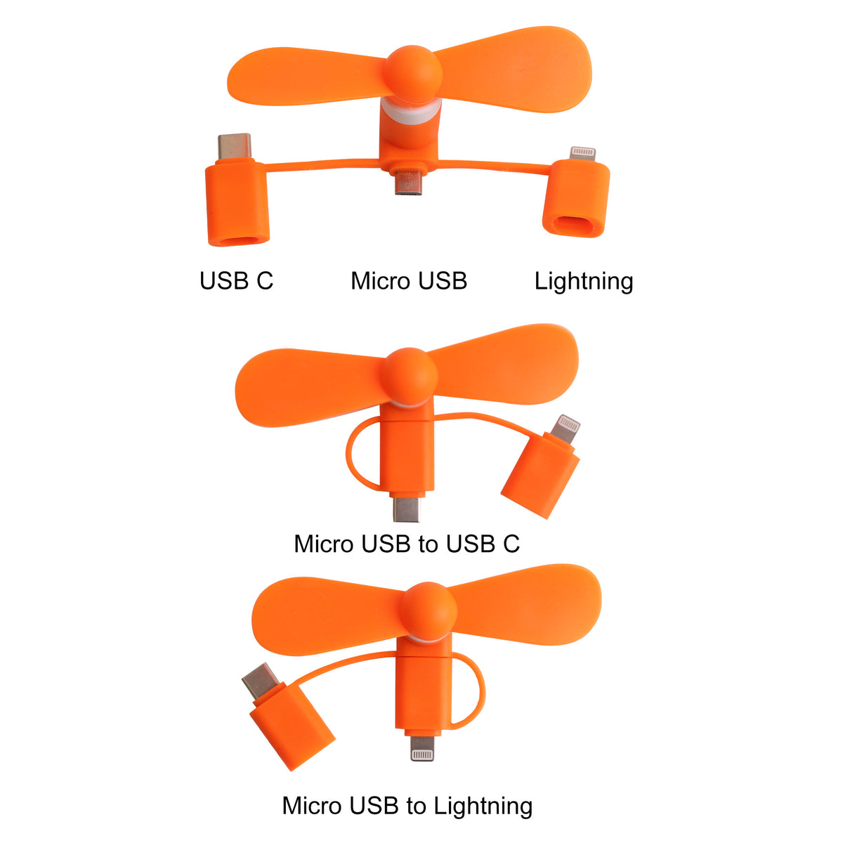 3 in 1 Kool Phone Fans(STP-56P)