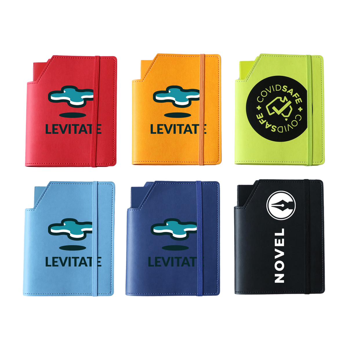 BIC Leatherette A6 Cover &amp; Notebook (SNBS-54H)