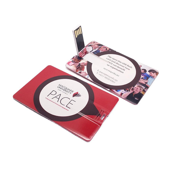 Flip Card USB 2.0 Flash Drive 8GB (SUSB-19T) - greenpac.com.au