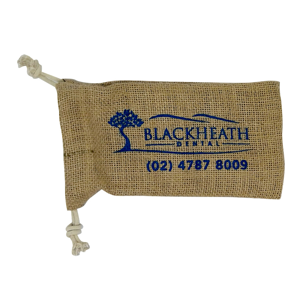 Stock Jute Drawstring Bag-Small(SJB-10T) - greenpac.com.au