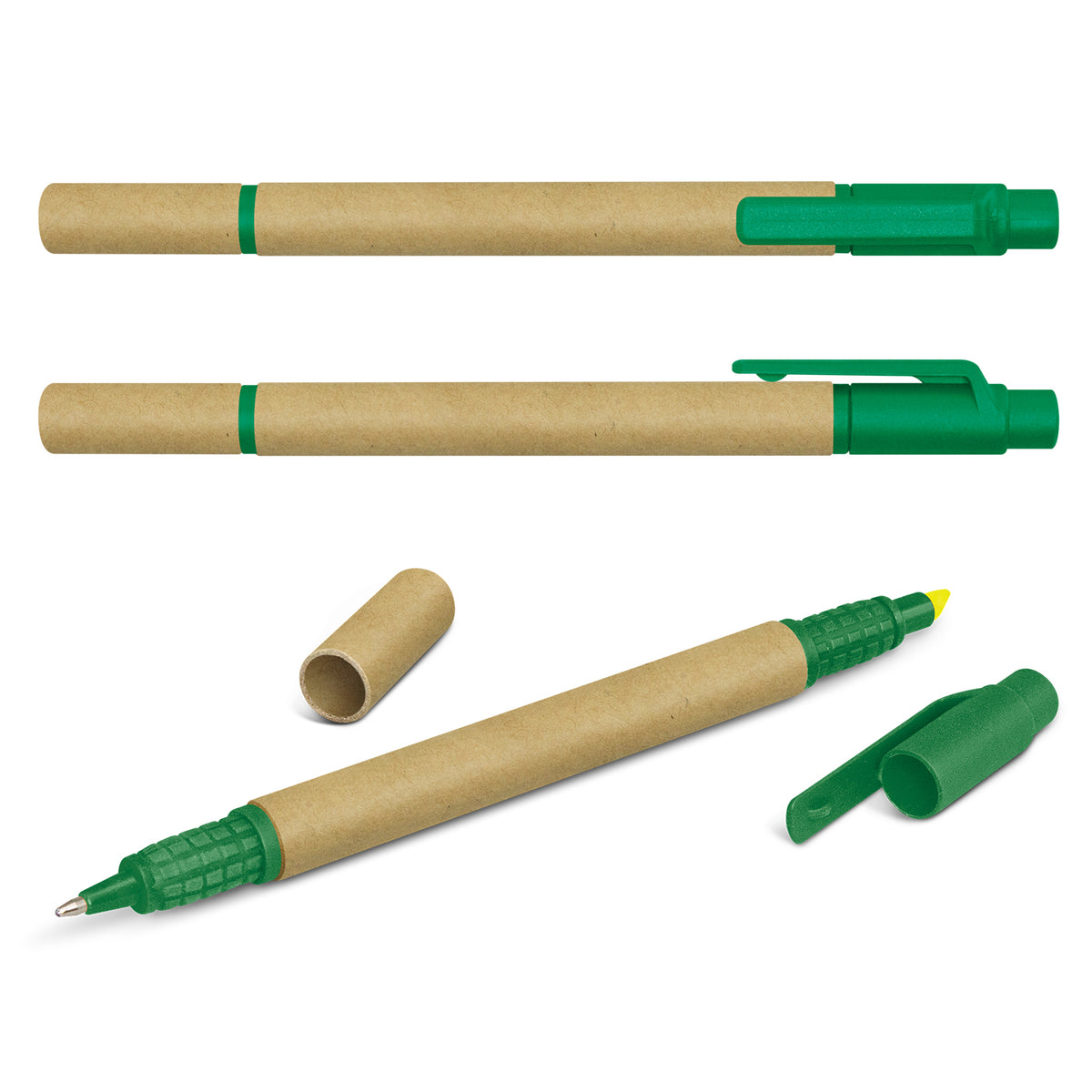 Stock Eco Pen With Highlighter(SP-48T) - greenpac.com.au
