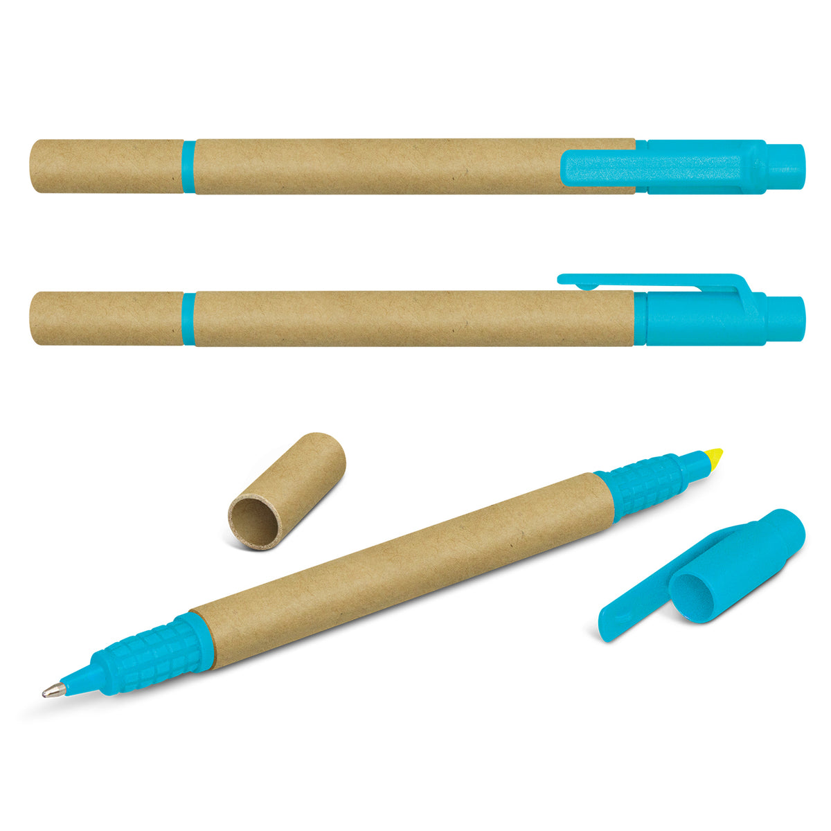 Stock Eco Pen With Highlighter(SP-48T) - greenpac.com.au