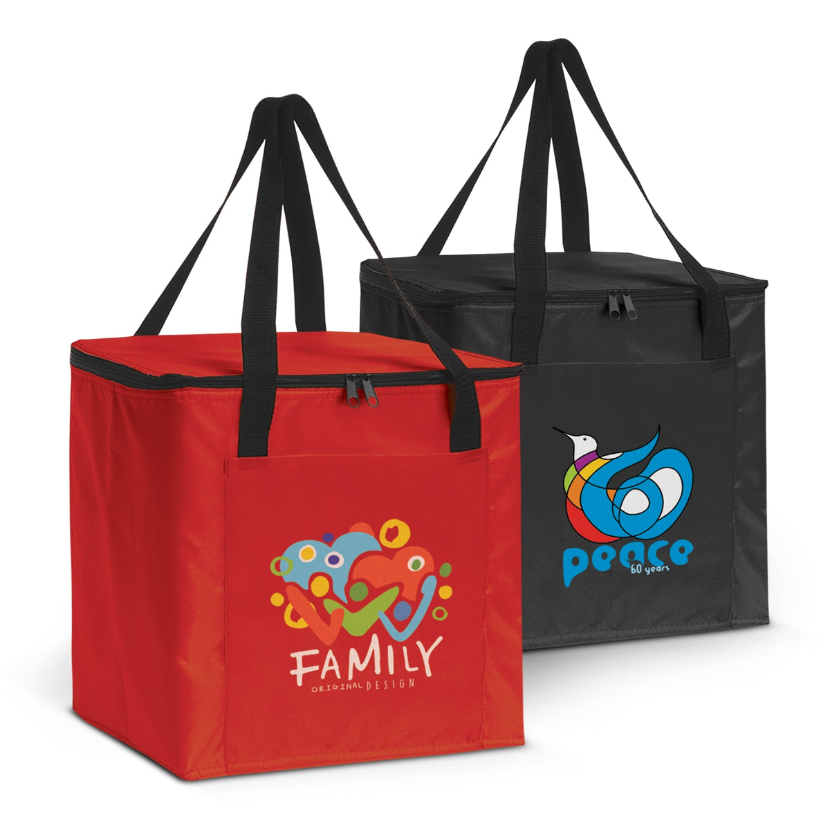 Stock Nylon Cooler Bag-Large (SNB-58T) - greenpac.com.au