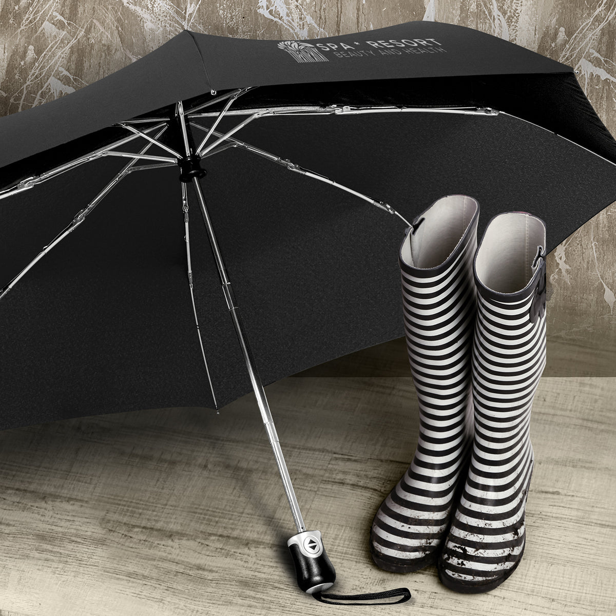 Foldable Sheraton Umbrella(SUM-09T) - greenpac.com.au