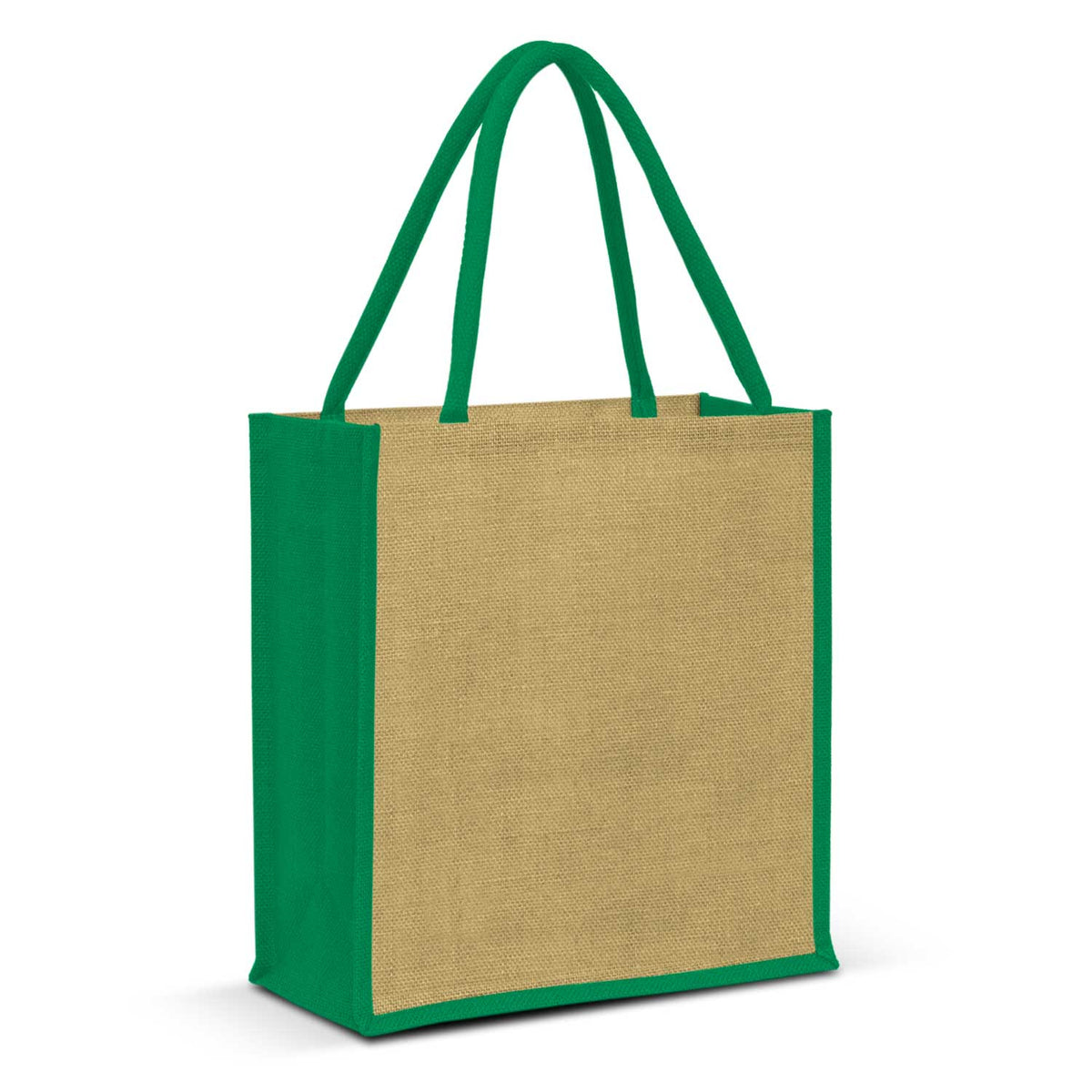 Stock Jute Portrait Shopper-Coloured(SJB-07T) - greenpac.com.au
