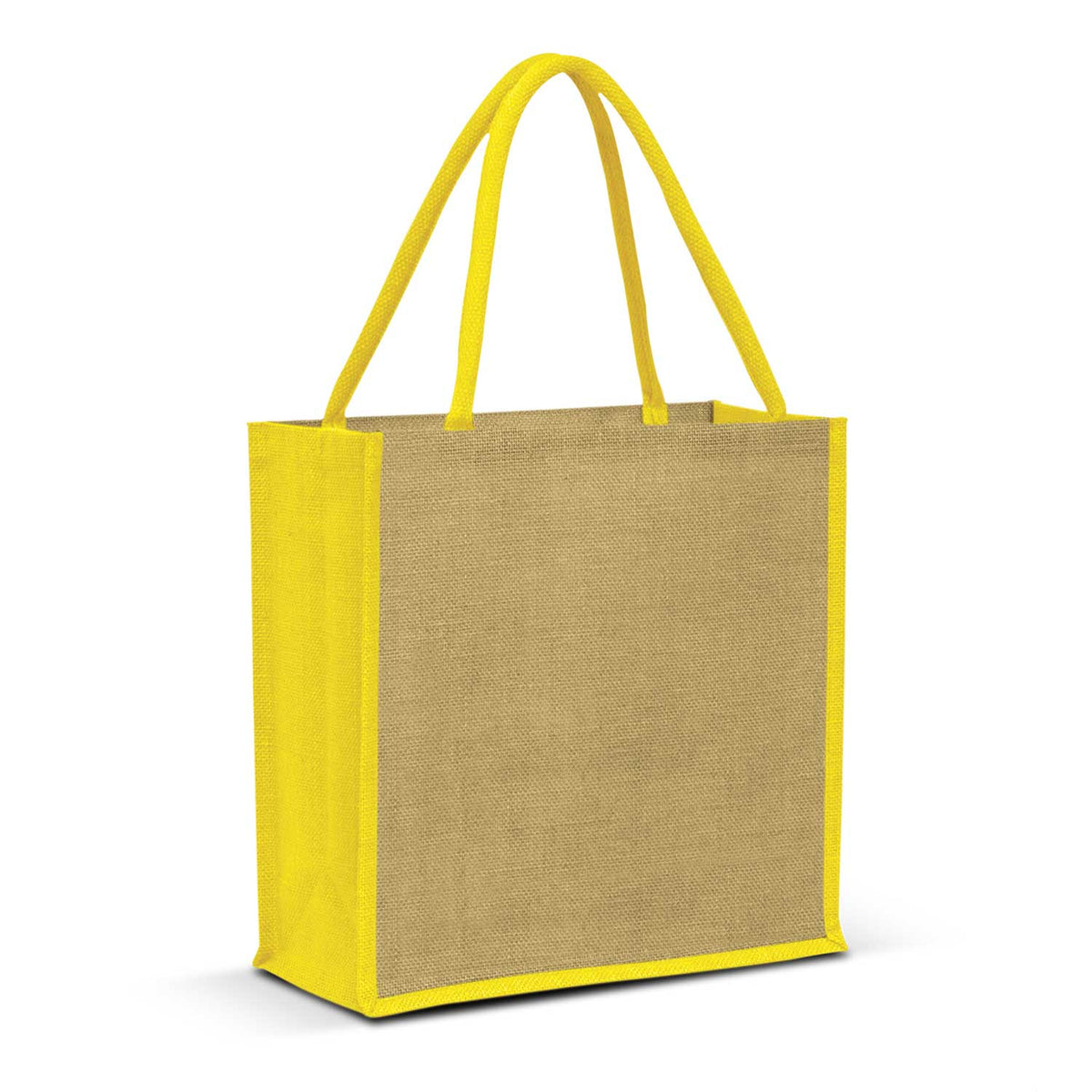 Stock Jute Square Shopper-Coloured(SJB-06T) - greenpac.com.au