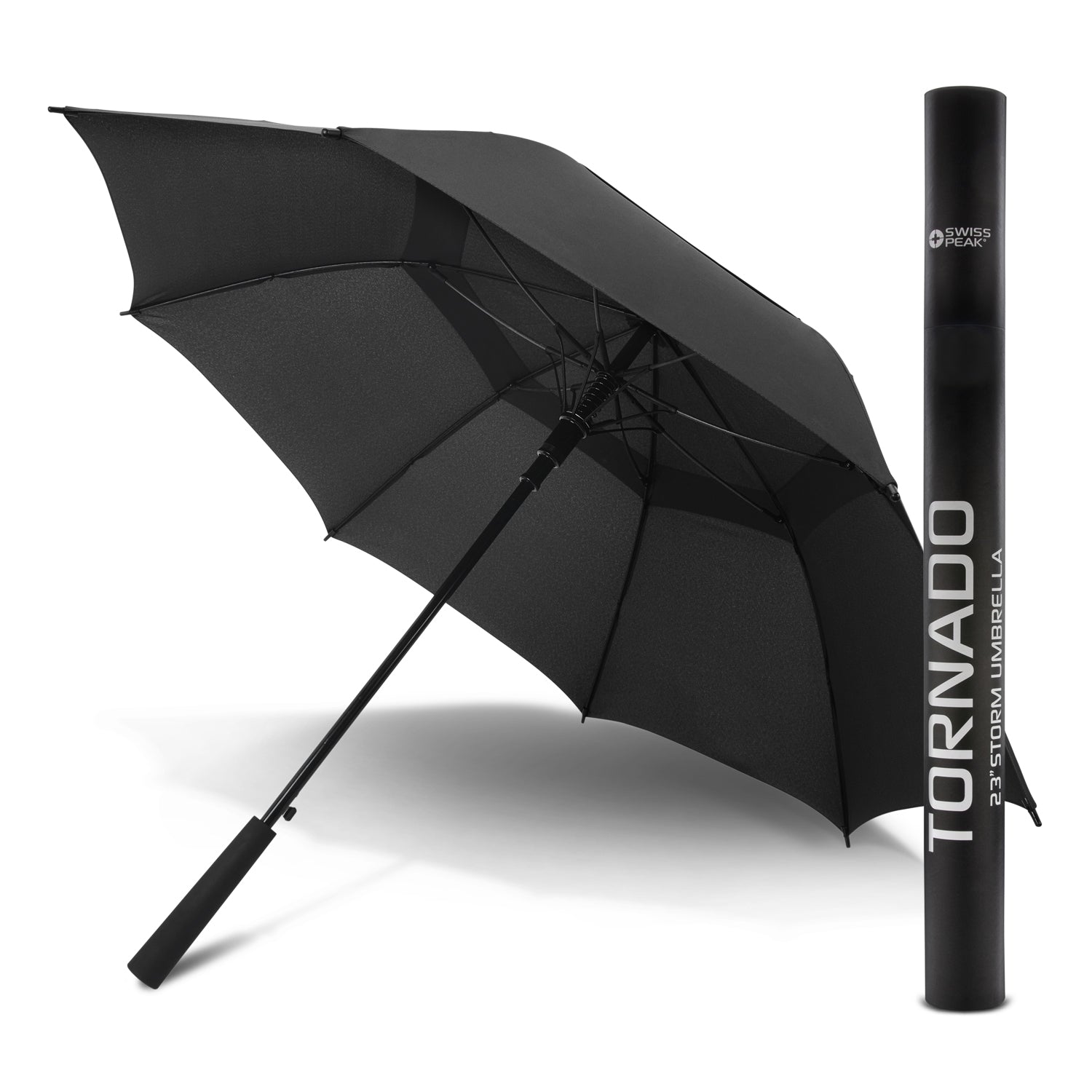 Premium Swiss Peak Tornado 58cm Umbrella(SUM-20T) - greenpac.com.au