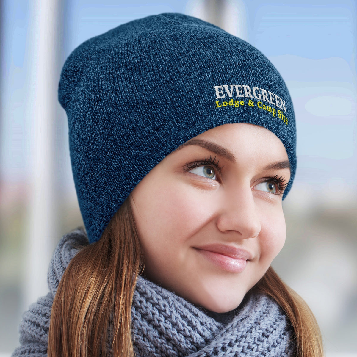 Heather Knit Beanie(SHW-30T) - greenpac.com.au