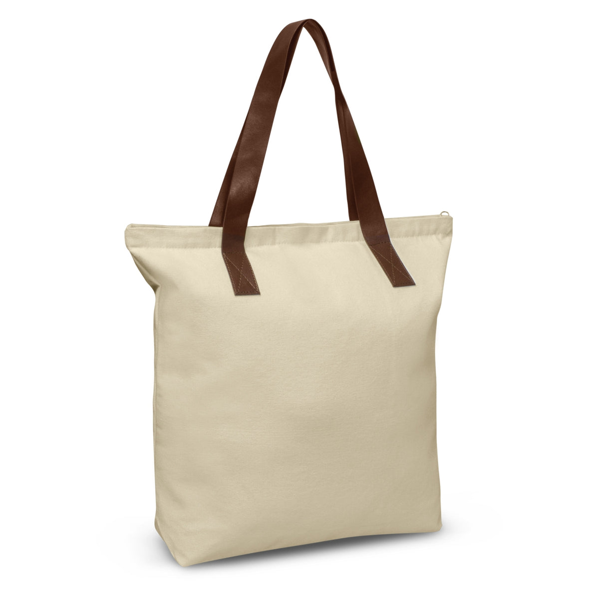 Stock PU handle Cotton Tote(SCB-54T)