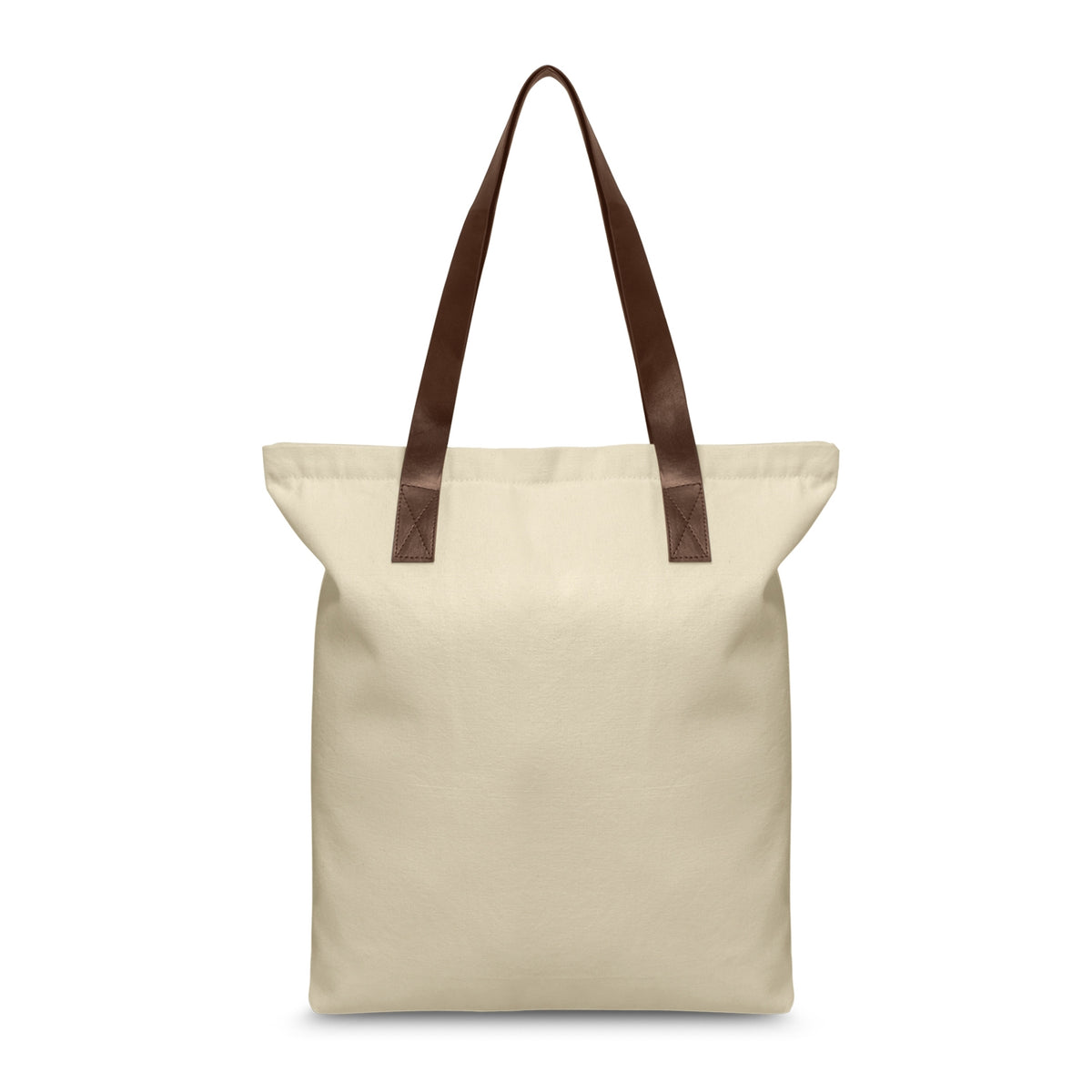 Stock PU handle Cotton Tote(SCB-54T)