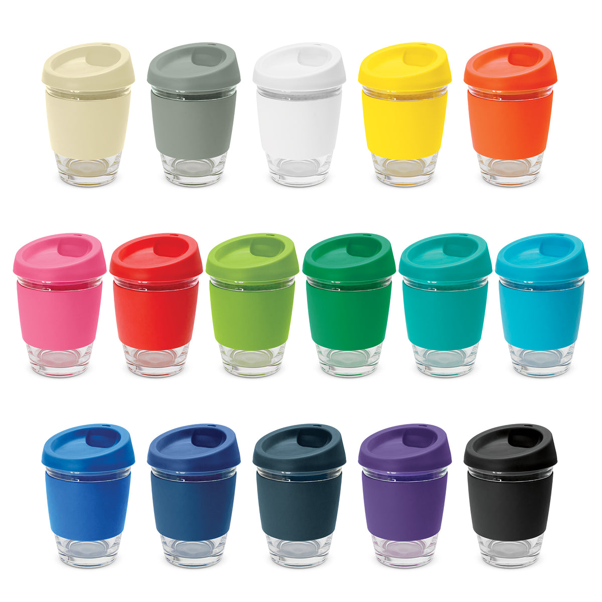Reusable Glass Coffee Cup (SDW-89T)