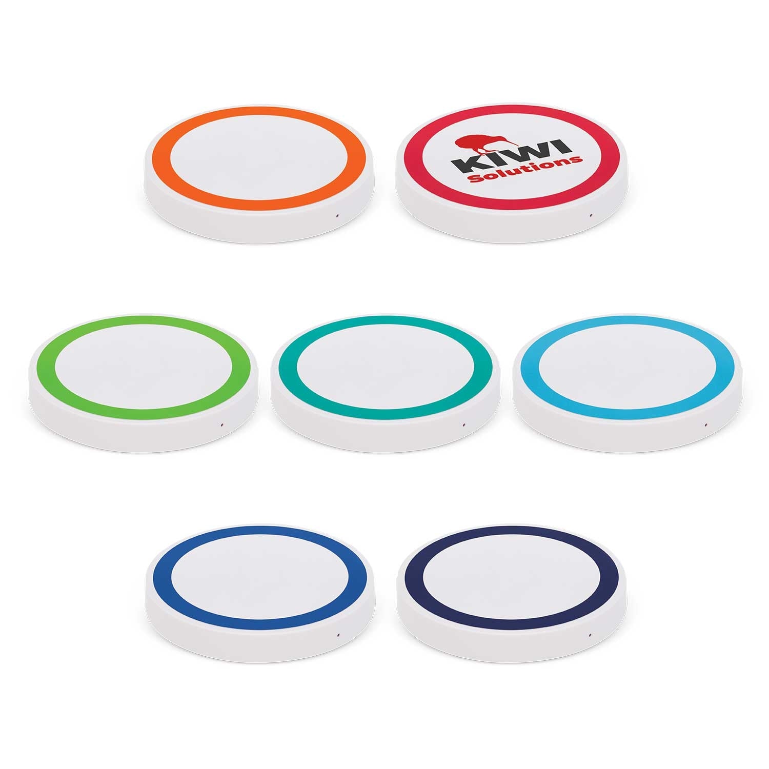 Orbit Wireless Charger White With Colour Circle(STP-83T)