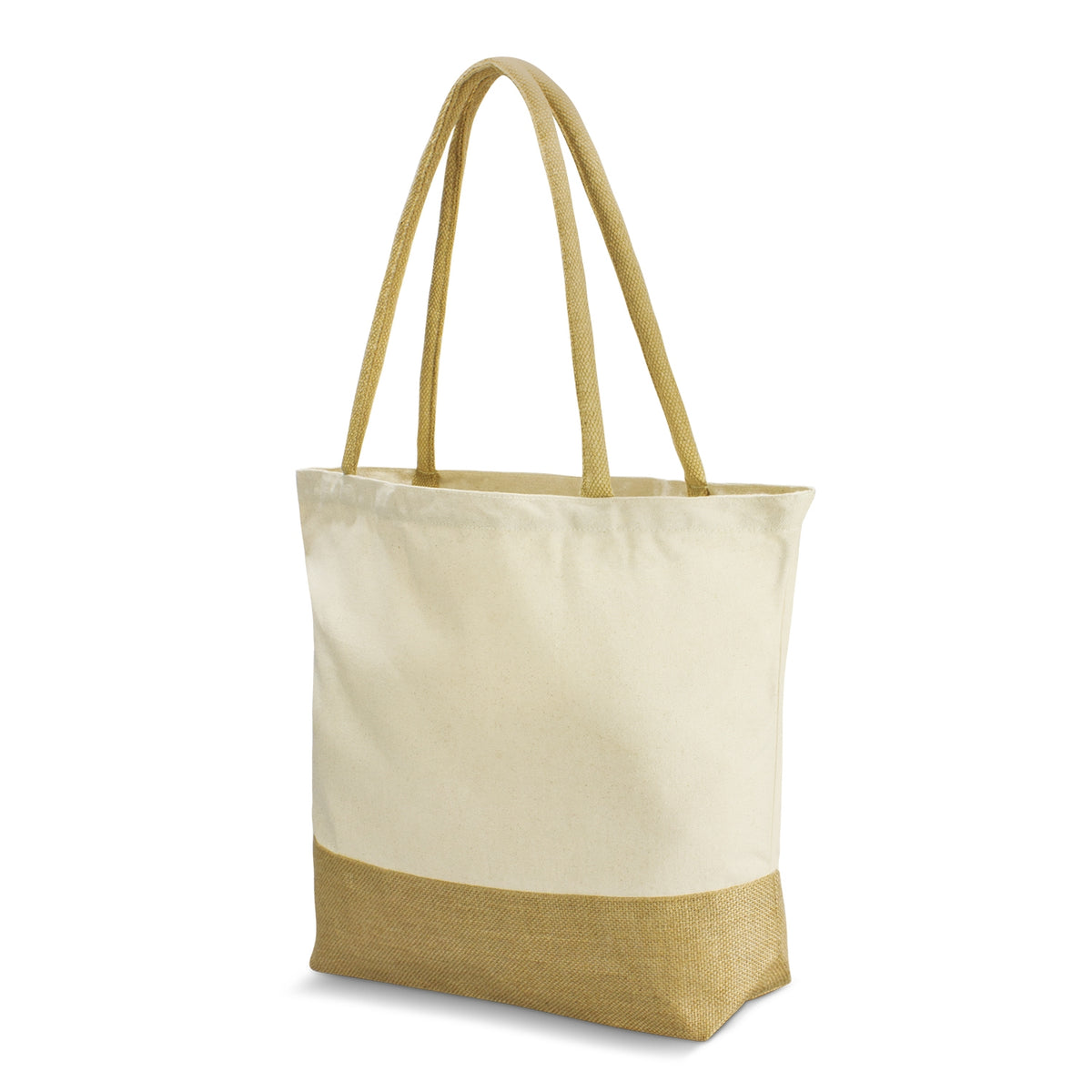 Stock Cotton + Jute Tote(SCB-58T)