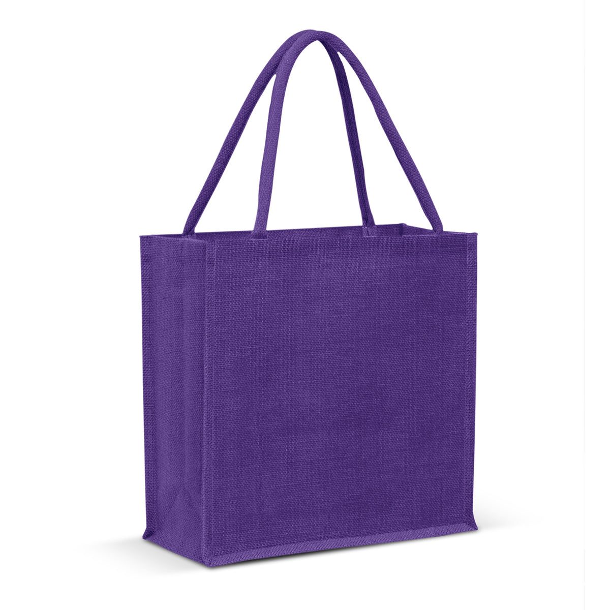 Stock Jute Square Shopper-Vivid(SJB-24T) - greenpac.com.au