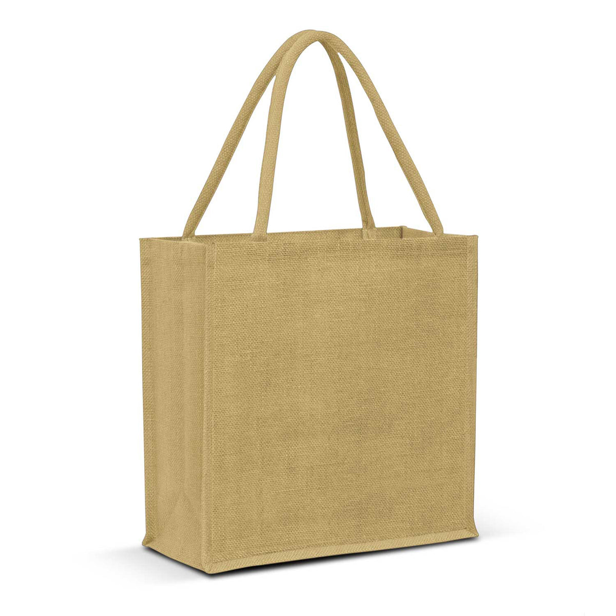 Stock Jute Square Shopper-Vivid(SJB-24T) - greenpac.com.au