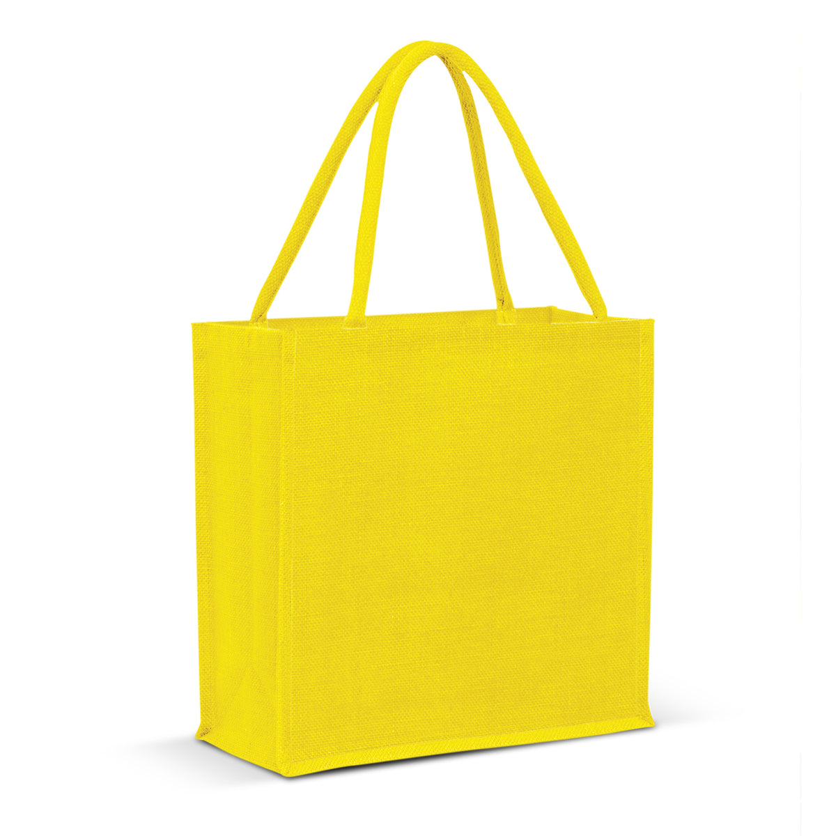 Stock Jute Square Shopper-Vivid(SJB-24T) - greenpac.com.au