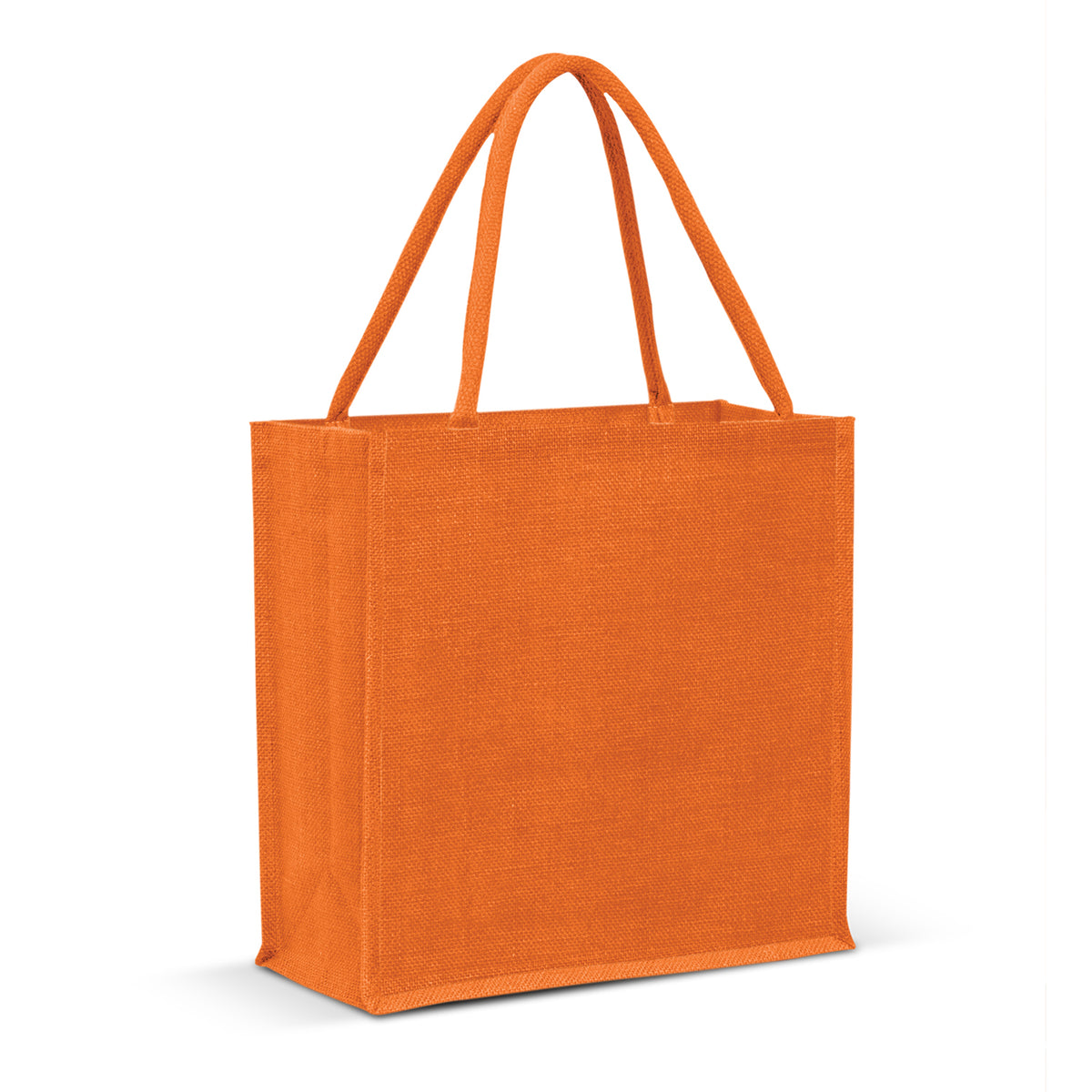 Stock Jute Square Shopper-Vivid(SJB-24T) - greenpac.com.au