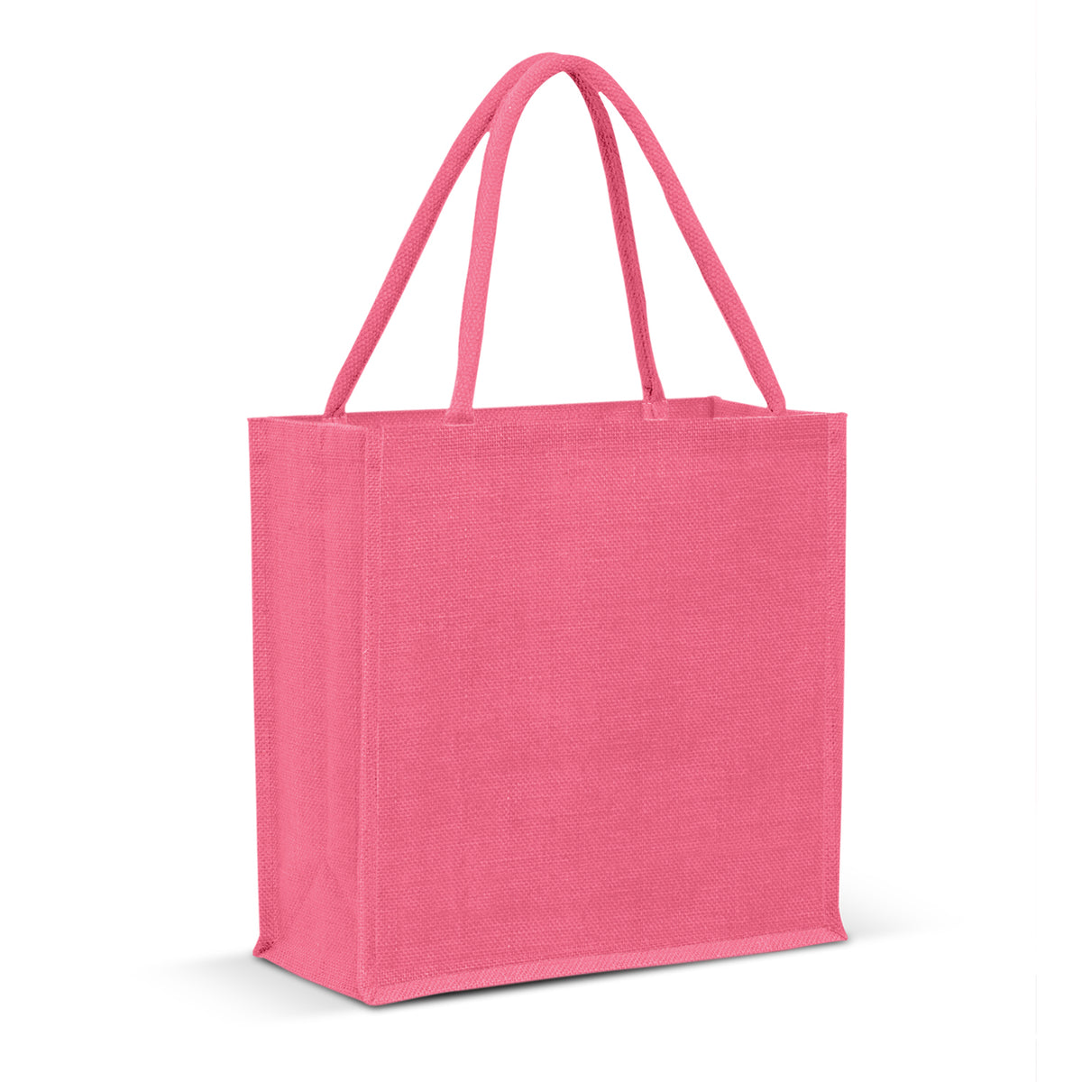 Stock Jute Square Shopper-Vivid(SJB-24T) - greenpac.com.au